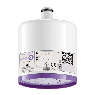 FILT'RAY Compact 3-month sterile tap and wall shower filter