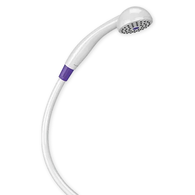 Disposable shower kit - purple